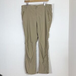 Craghoppers National Geographic Mens Pants 38R Khaki Insect Shield Hiking Travel